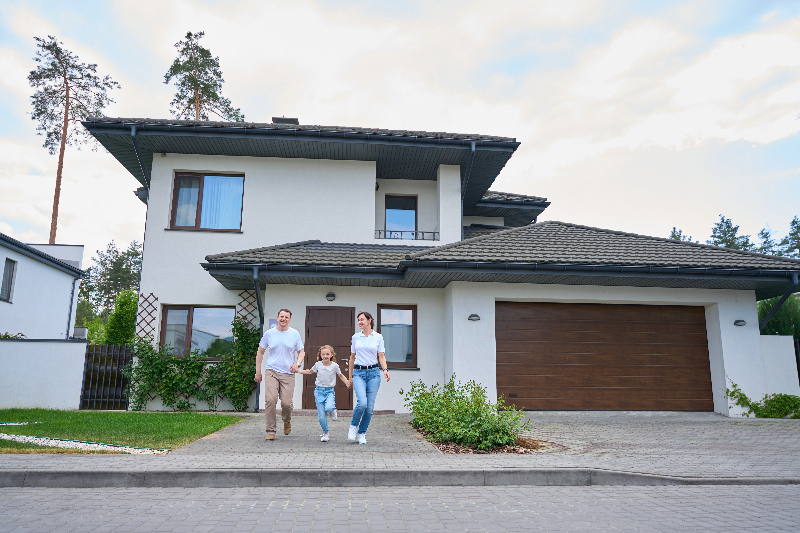 Single-family home exterior