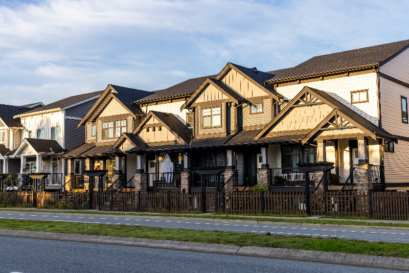 Townhome exterior